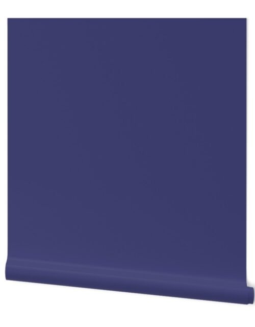 Aegean Sea Blue Solid Wallpaper
