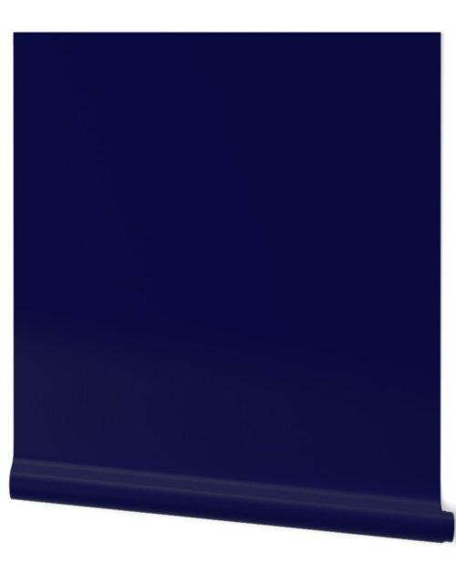 North Sea Blue Solid Wallpaper