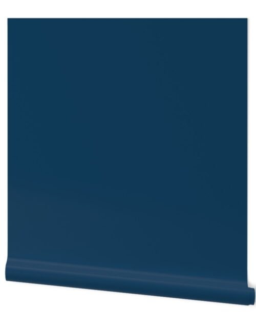 Atlantic Ocean Blue Solid Wallpaper