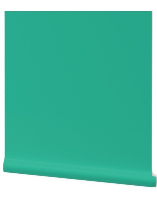 Indian Ocean Blue Solid Wallpaper