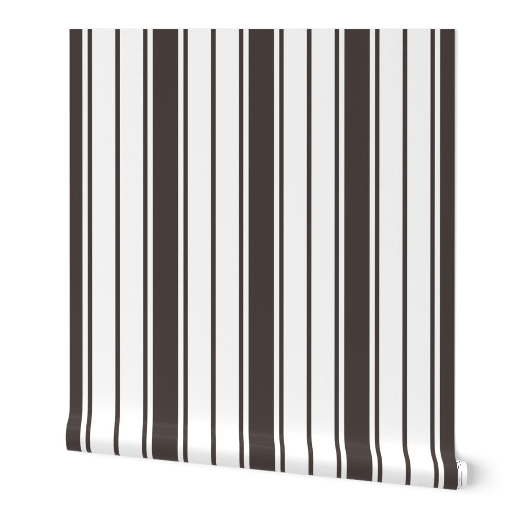 Thunder Grey Vertical Chevron French Stripes Wallpaper Thunder Grey Vertical Chevron French Stripes Wallpaper