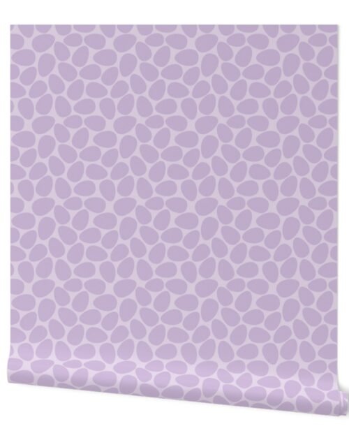 Large  Lilac Pastel Easter Eggs Wallpaper