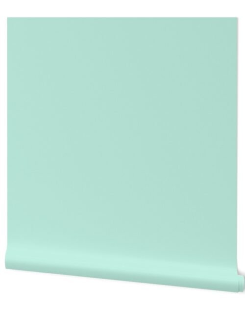Pastel Easter Aqua Solid Coordinate Color Wallpaper