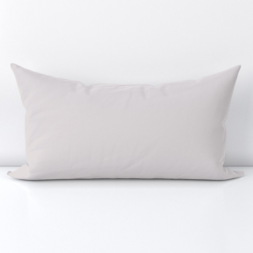 Coffee Cream White Solid Color Coordinate Lumbar Throw Pillow