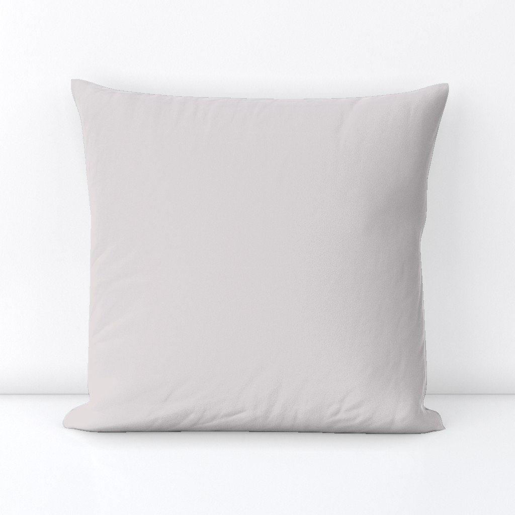 Coffee Cream White Solid Color Coordinate Square Throw Pillow