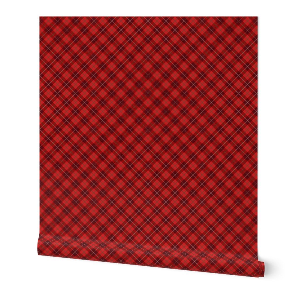 Mini Bright Red Green and White Seasonal Christmas Tartan Check Plaid Wallpaper Mini Bright Red Green and White Seasonal Christmas Tartan Check Plaid Wallpaper