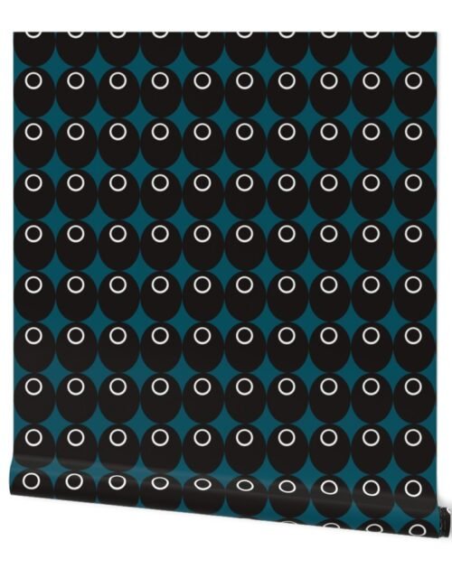 Mini Teal Squid Squid Black Mask Helmets Letter O Wallpaper