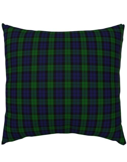 Military  Blackwatch Scottish Tartan Plaid Euro Pillow Sham