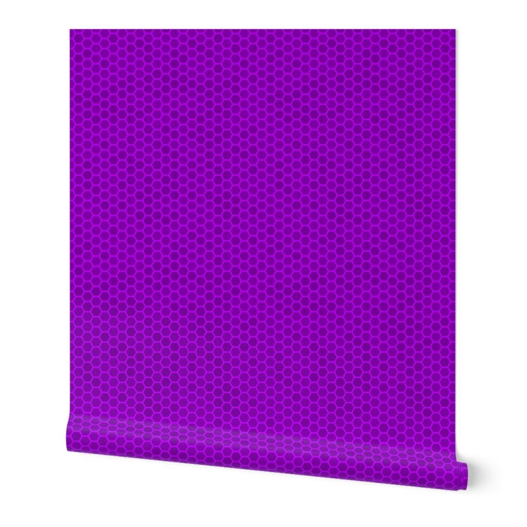 Small Bright Neon Purple Honeycomb Bee Hive Geometric Hexagonal Design Wallpaper Small Bright Neon Purple Honeycomb Bee Hive Geometric Hexagonal Design Wallpaper