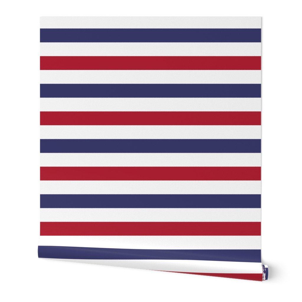 3 inch Flag Red, White and Blue Alternating H Stripes Wallpaper 3 inch Flag Red, White and Blue Alternating H Stripes Wallpaper