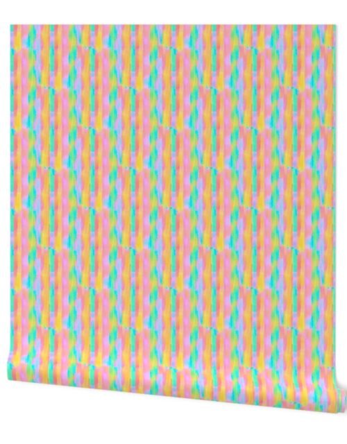 Small Pastel Water Color Splashes Wallpaper