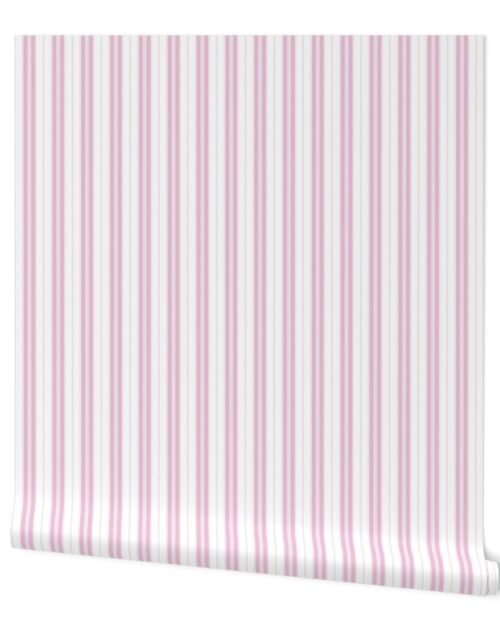 Nosegay and White Autumn Winter 2022 2023 Color Trend Mattress Ticking Wallpaper