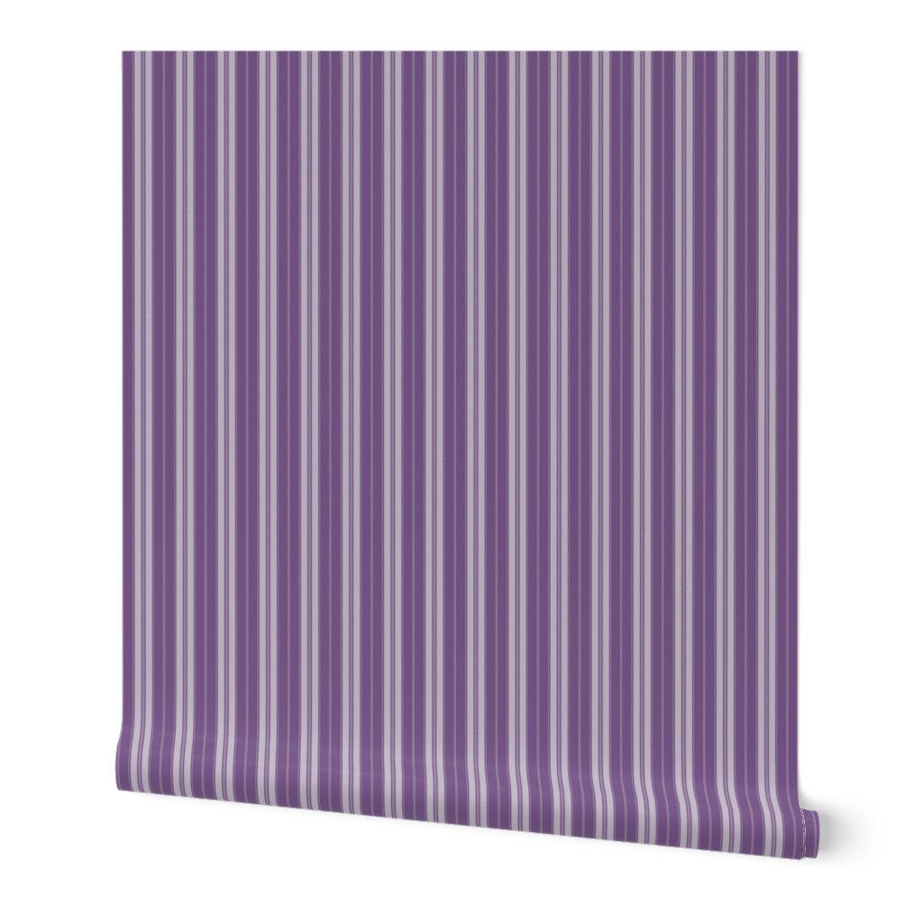 Meadow Violet Purple on Purple Autumn Winter 2022 2023 Color Trend Mattress Ticking Wallpaper Meadow Violet Purple on Purple Autumn Winter 2022 2023 Color Trend Mattress Ticking Wallpaper