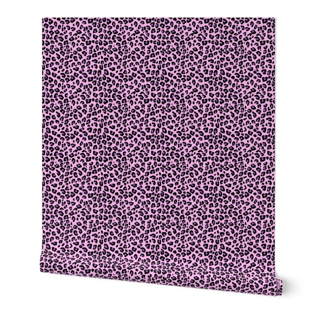 Small Purple Pink Leopard Print Wallpaper Small Purple Pink Leopard Print Wallpaper