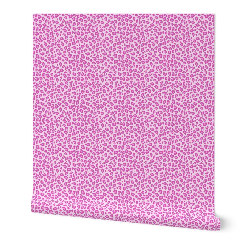 Small Pink and White Leopard Print Wallpaper Small Pink and White Leopard Print Wallpaper