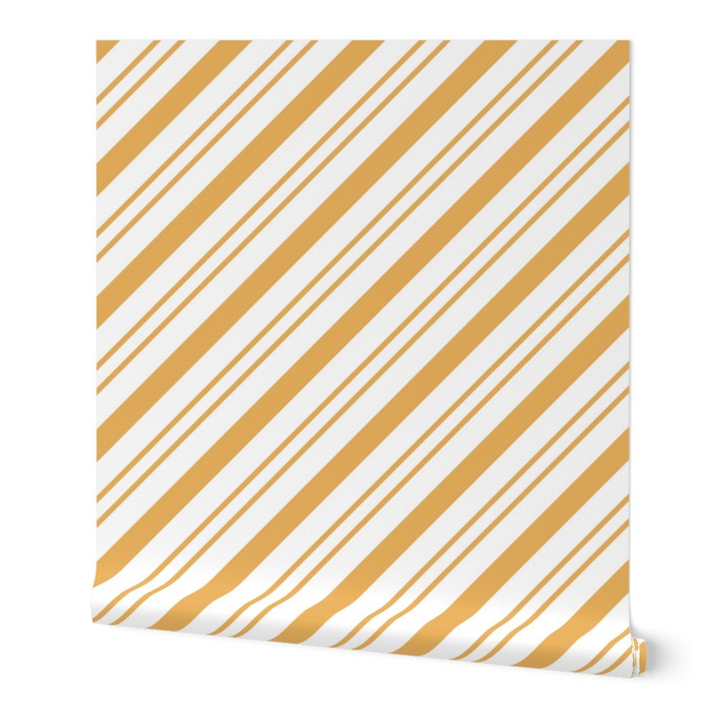 Large Classic Christmas Gold Diagonal Christmas Candy Stripes Wallpaper Large Classic Christmas Gold Diagonal Christmas Candy Stripes Wallpaper