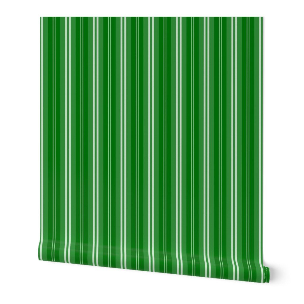 Christmas Green Shaded Pin Stripe Wallpaper Christmas Green Shaded Pin Stripe Wallpaper