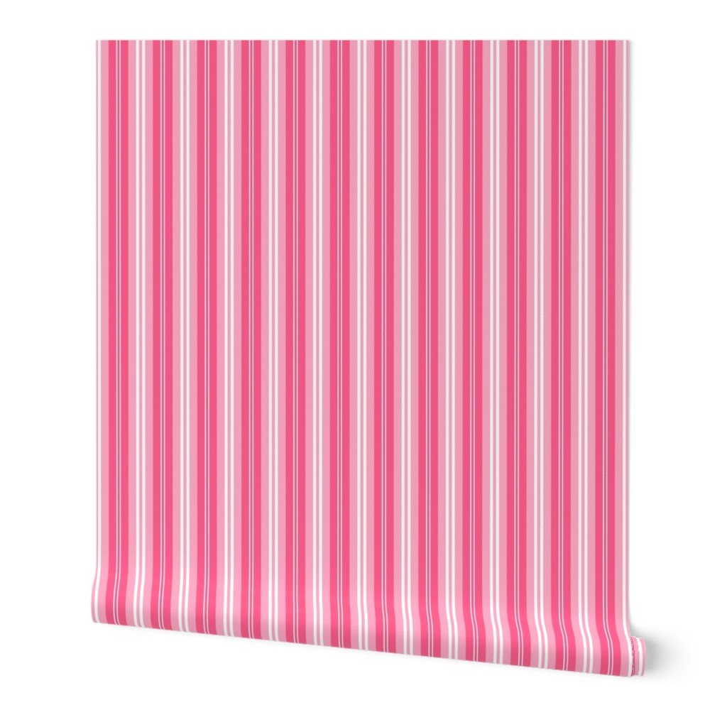 Pastel Pink Shaded Pin Stripe Wallpaper Pastel Pink Shaded Pin Stripe Wallpaper