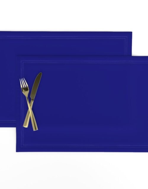 California Blue Official State Solid Color Placemats