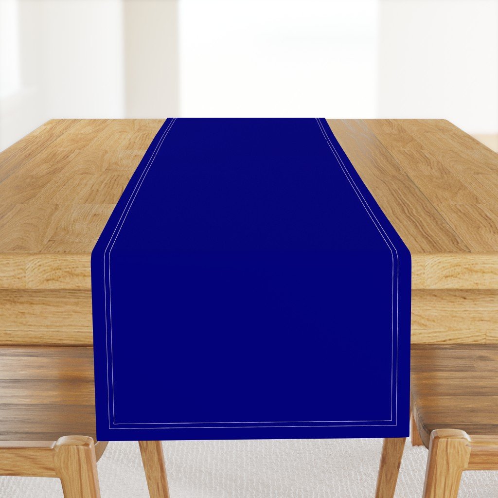 California Blue Official State Solid Color Table Runner California Blue Official State Solid Color Table Runner