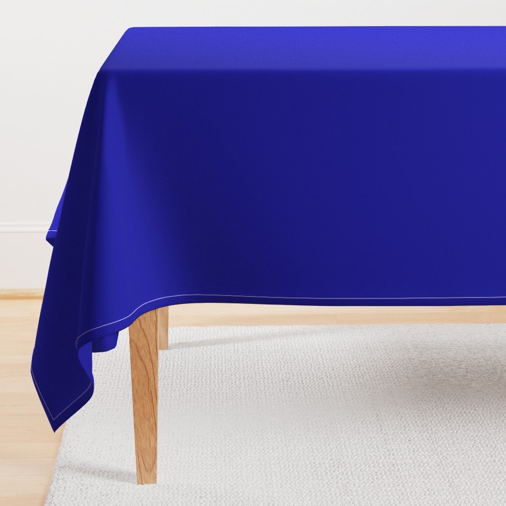 California Blue Official State Solid Color Rectangular Tablecloth California Blue Official State Solid Color Rectangular Tablecloth