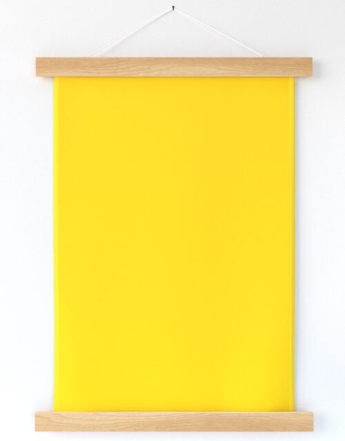 California Yellow Official State Solid Color Wall Hanging