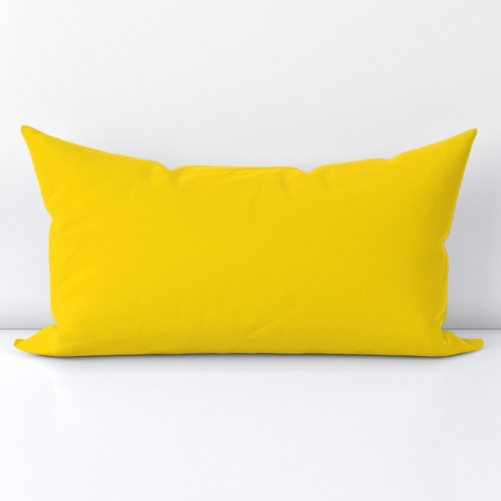 California Yellow Official State Solid Color Lumbar Throw Pillow California Yellow Official State Solid Color Lumbar Throw Pillow