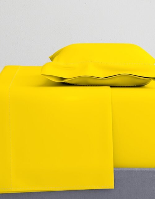 California Yellow Official State Solid Color Sheet Set