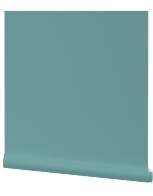 Delaware State Colonial Blue Solid Color Wallpaper