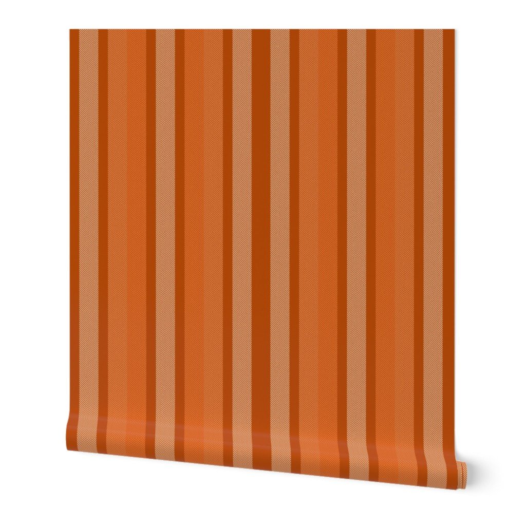 Large Carrot Shades Modern Interior Design Stripe Wallpaper Large Carrot Shades Modern Interior Design Stripe Wallpaper