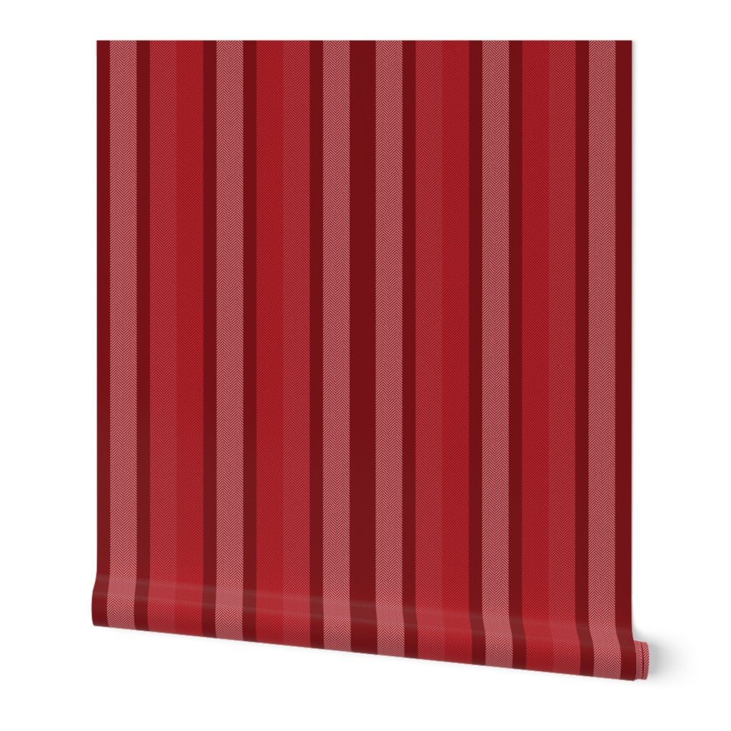 Large Poppy Red Shades Modern Interior Design Stripe Wallpaper Large Poppy Red Shades Modern Interior Design Stripe Wallpaper