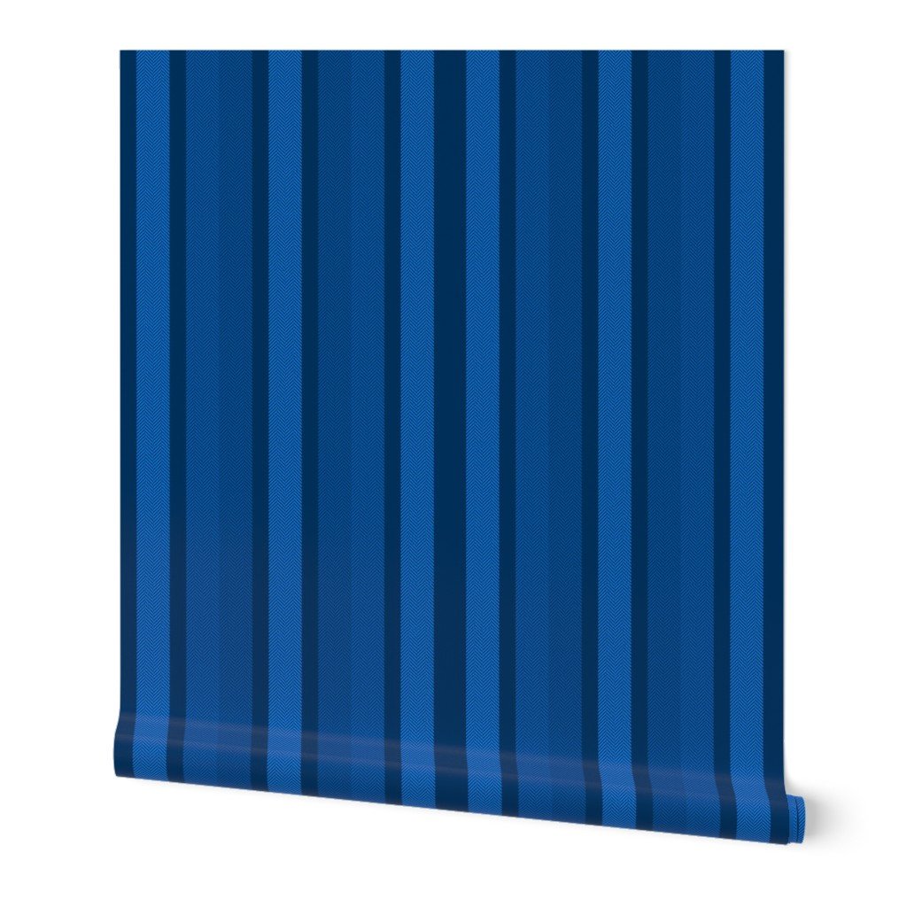 Large Colbalt Shades Modern Interior Design Stripe Wallpaper Large Colbalt Shades Modern Interior Design Stripe Wallpaper