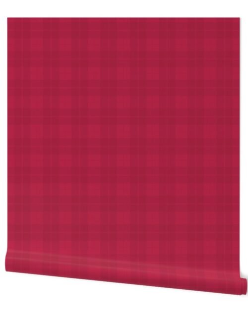 Weathered Viva Magenta Faded Tartan Medium Size Wallpaper