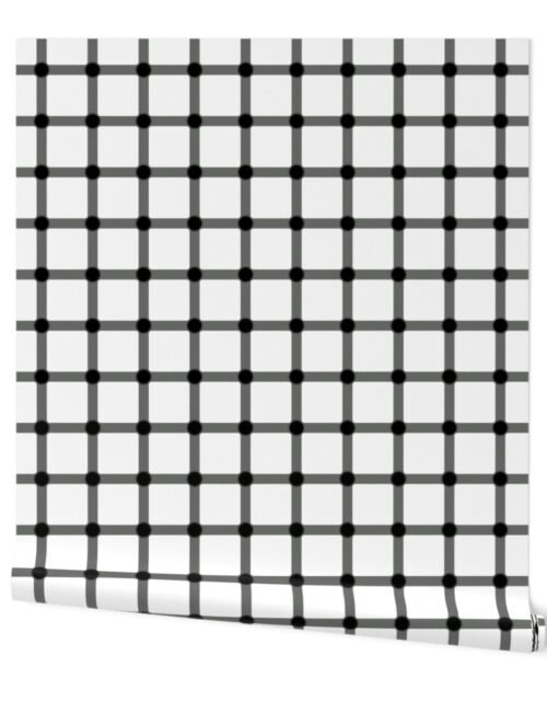 Magic White Dot Optical Illusion Wallpaper