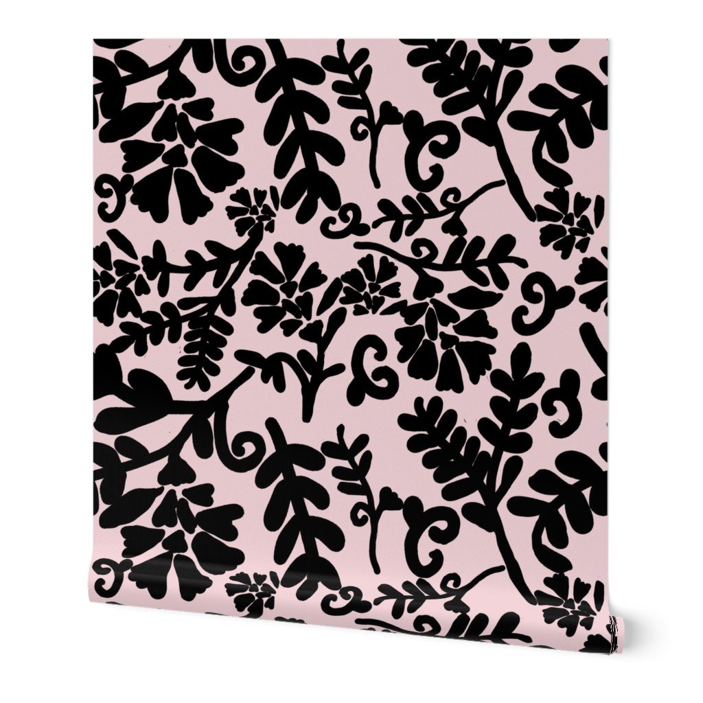Night on Dawn Jumbo Botanical Wallpaper Night on Dawn Jumbo Botanical Wallpaper