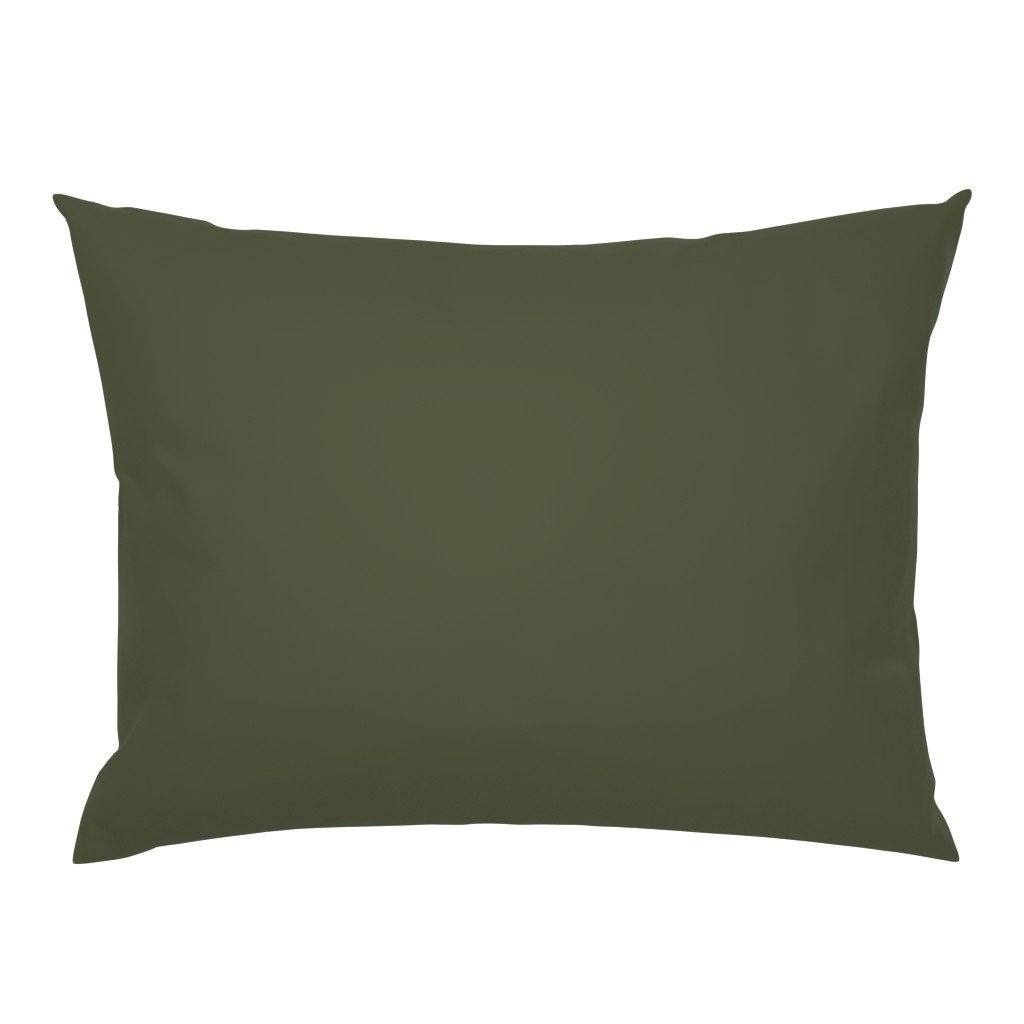 Zelensky Green Military Olive Drab Khaki Green Solid Coordinate Standard Pillow Sham Zelensky Green Military Olive Drab Khaki Green Solid Coordinate Standard Pillow Sham