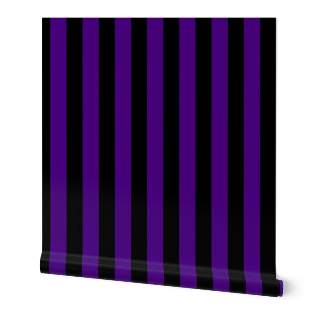 Indigo and Black Stripe 2 inch Wallpaper Indigo and Black Stripe 2 inch Wallpaper