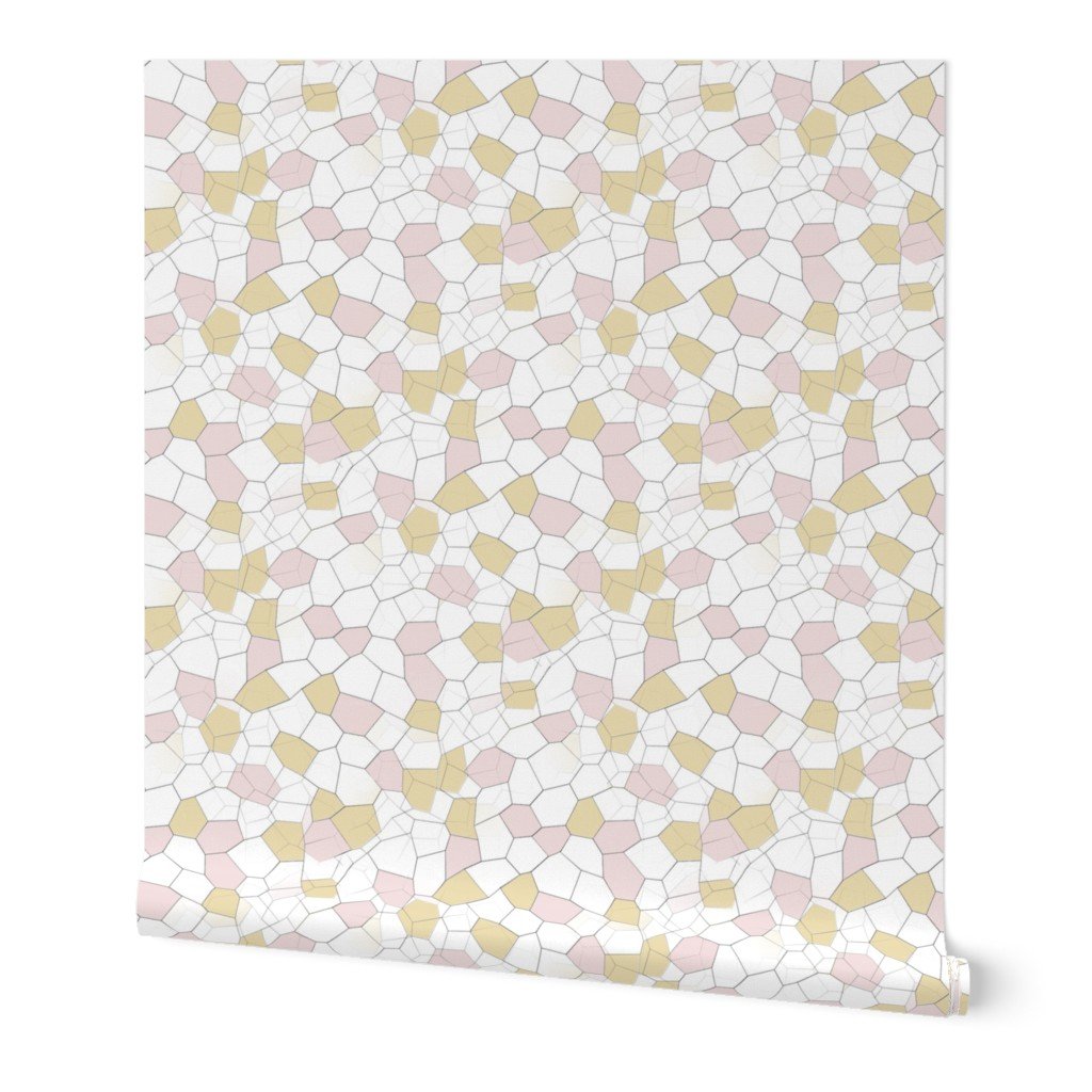 Crackled Glaze in Butter, Piglet and Eggshell Pottery Glazes Wallpaper Crackled Glaze in Butter, Piglet and Eggshell Pottery Glazes Wallpaper