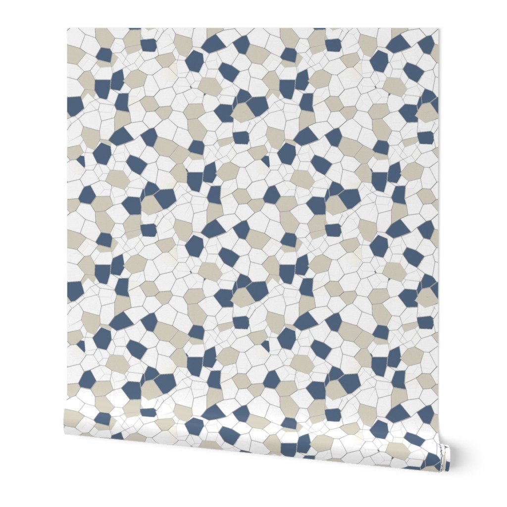 Crackled Glaze in Bluestone, Eggshell and Morel Pottery Glazes Wallpaper Crackled Glaze in Bluestone, Eggshell and Morel Pottery Glazes Wallpaper