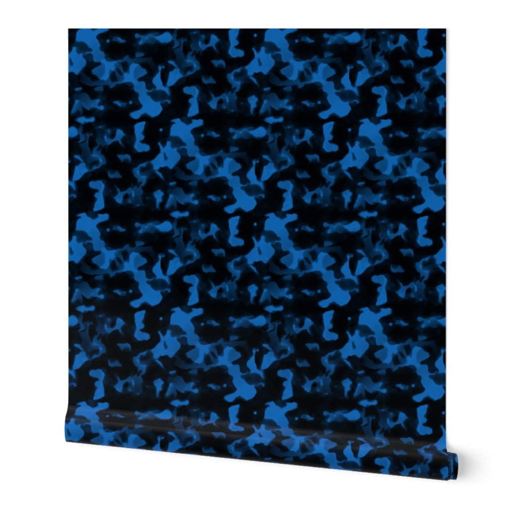 Deep Blue Abstract Tortoise Shell Wallpaper Deep Blue Abstract Tortoise Shell Wallpaper