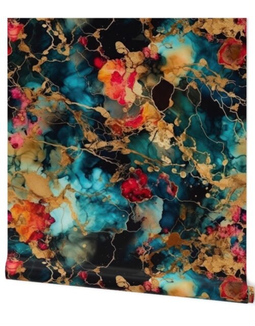 Chinese Alcohol Ink Wallpaper