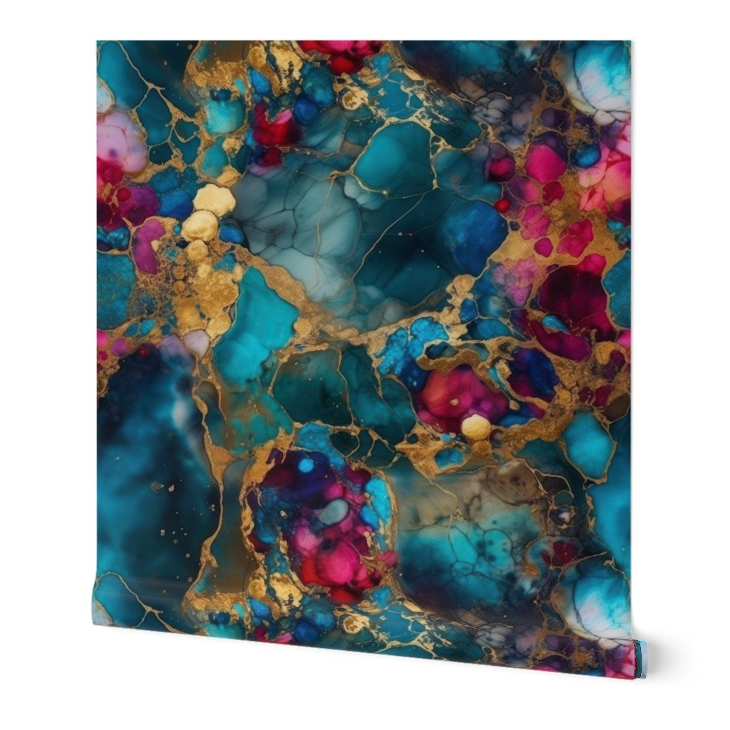 Opal Alcohol Ink 3 Wallpaper Opal Alcohol Ink 3 Wallpaper