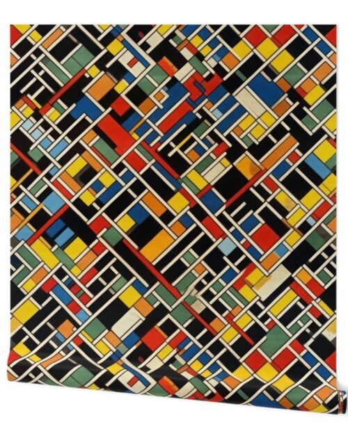 Theo van Doesburg Gouache on Board Pattern Wallpaper