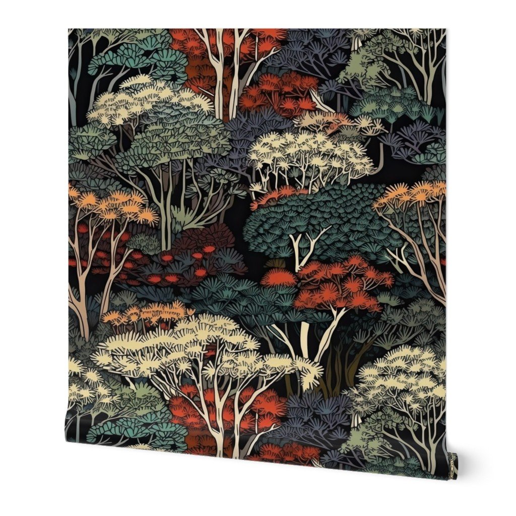 Japanese Tranquility Garden Endless Forest Wallpaper Japanese Tranquility Garden Endless Forest Wallpaper