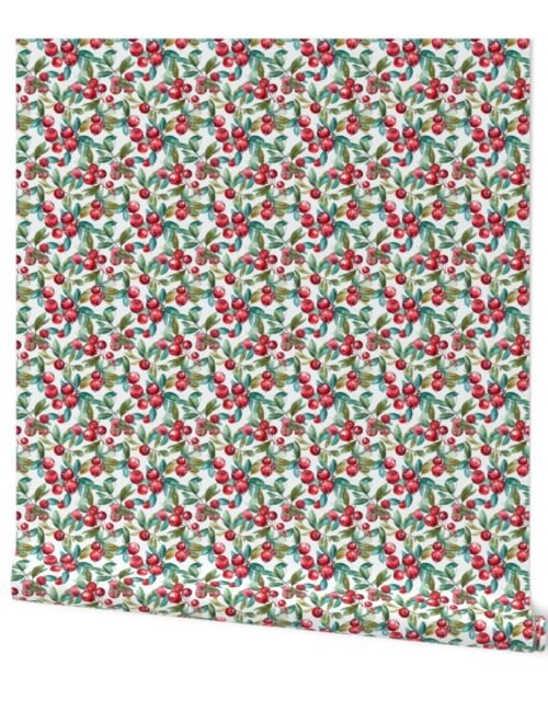 Watercolor Cranberries Wallpaper