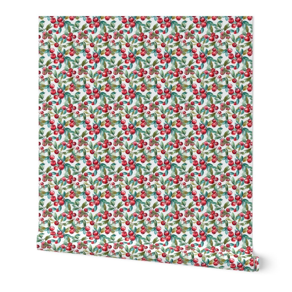 Watercolor Cranberries Wallpaper Watercolor Cranberries Wallpaper