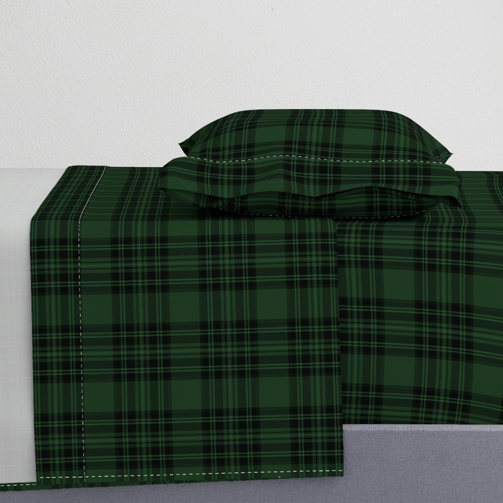 Small Hunter Green Stewart Christmas Tartan Sheet Set Small Hunter Green Stewart Christmas Tartan Sheet Set