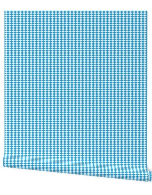 Oktoberfest German October Beer Festival Bavarian Blue and White Rotated Diagonal Diamond Beer House Tablecloth Pattern Wallpaper