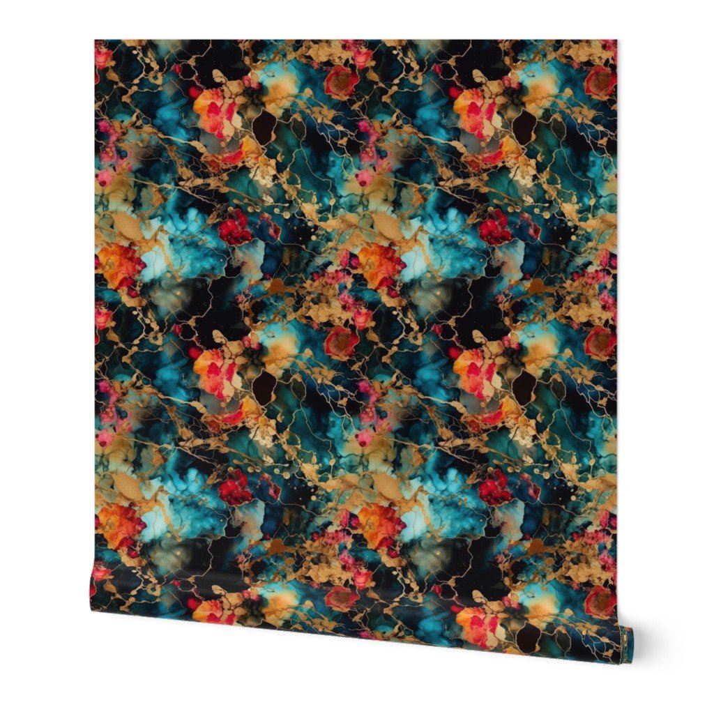 Small Chinese Alcohol Ink Wallpaper Small Chinese Alcohol Ink Wallpaper
