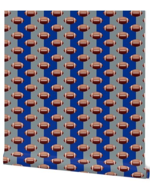 Dallas's Famed Football Team Colors of Blue and Silver Wallpaper